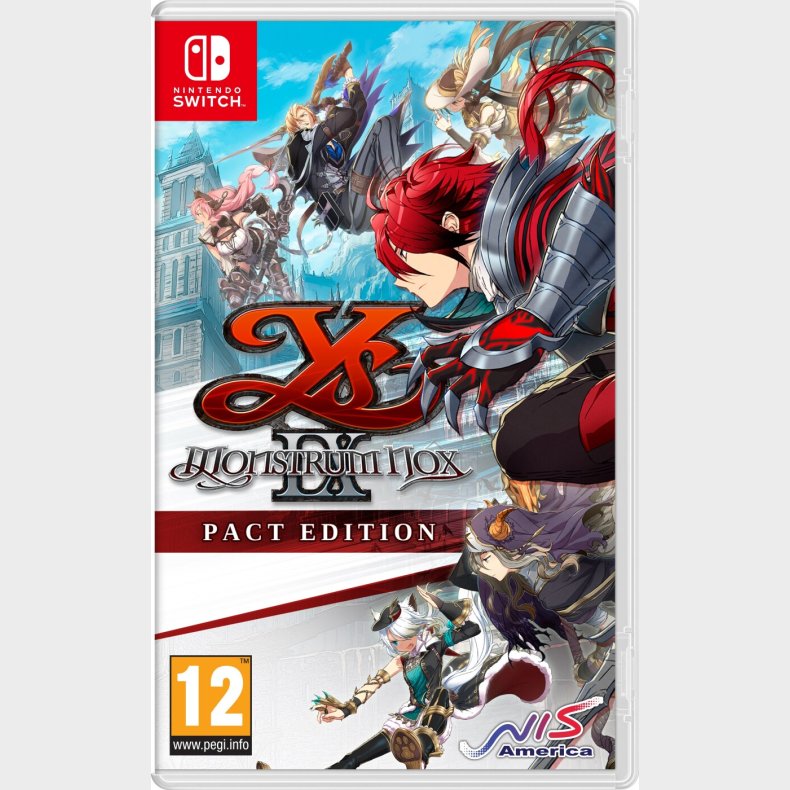 Ys Ix: Monstrum Nox Pact Edition - Nintendo Switch