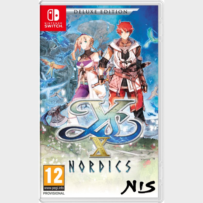 Ys X: Nordics - Deluxe Edition - Nintendo Switch