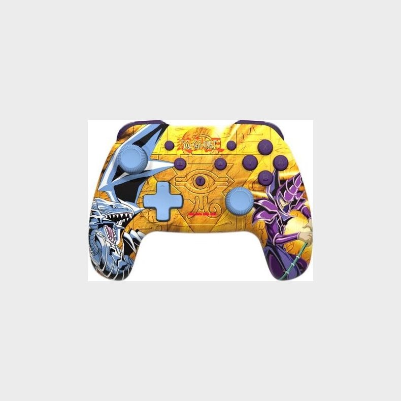 Yu-gi-oh! - Wireless Controller For Switch Ans Pc Dark Magician Vs Blue-eyes White Dragon