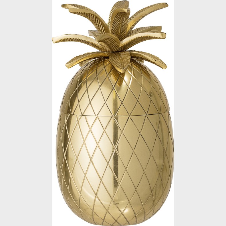 Bloomingville - Ananas Isspand Med L�g - Yuichi - Guld - Aluminium