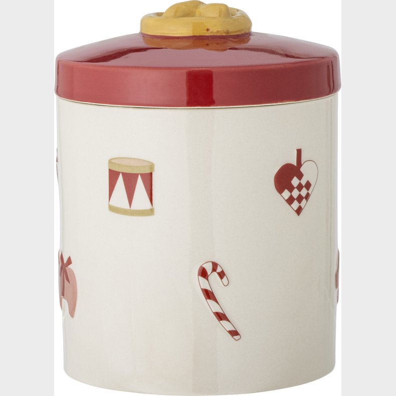 Bloomingville - Yule Krukke Med Lg - Rd - Stentj Keramik