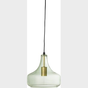 Bloomingville - Yuser Pendel Lampe - Grn - Glas