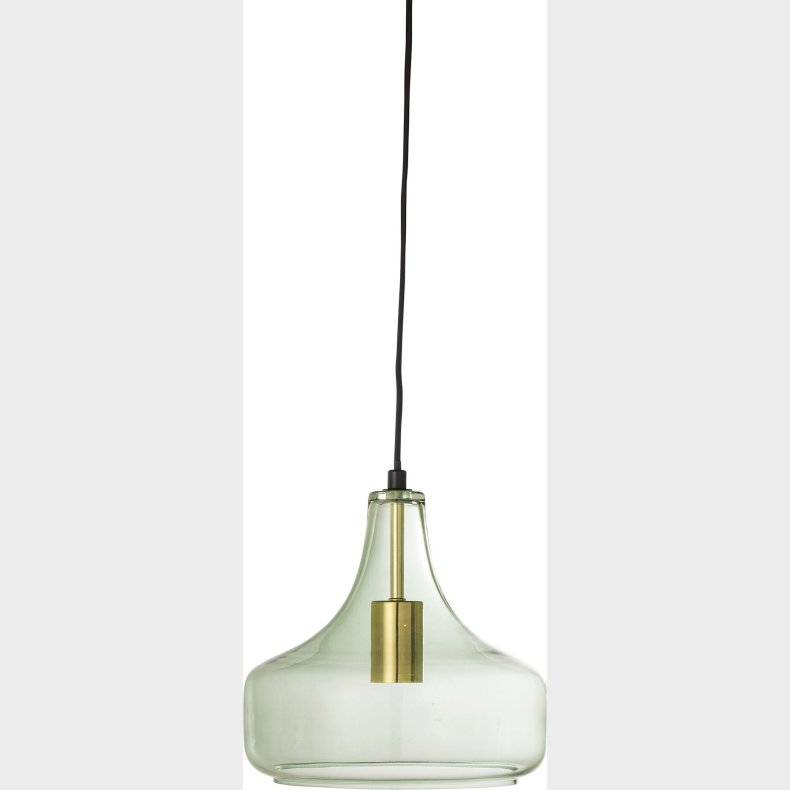 Bloomingville - Yuser Pendel Lampe - Grn - Glas