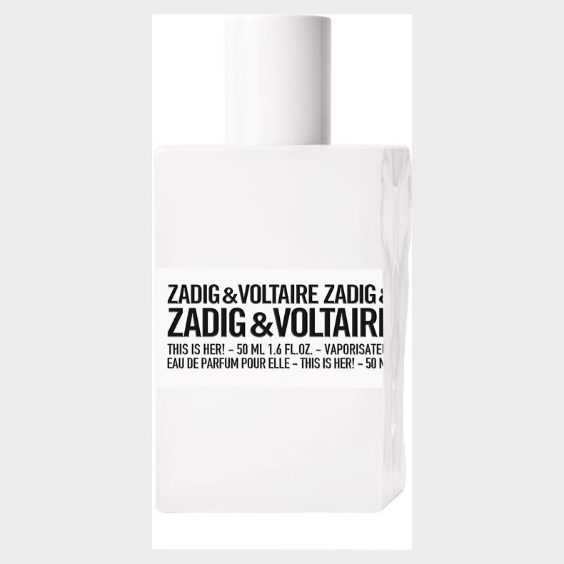 Zadig And Voltaire Dameparfume - This Is Her Edp 50 Ml