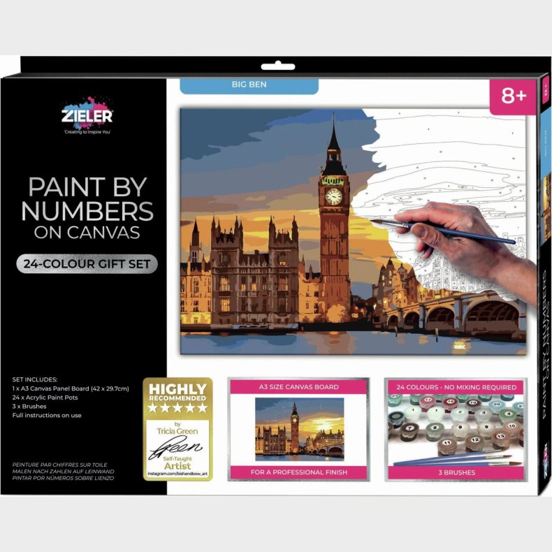 Mal Efter Tal - Voksne Og B�rn - Big Ben - L�rred - Zieler