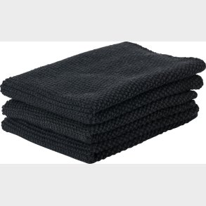 Zone Denmark - Karklud 3 Stk - Sort