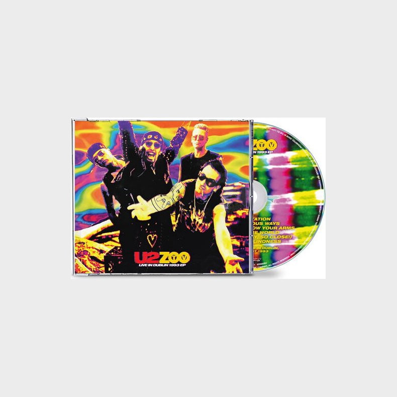 U2 - Zoo Tv Live In Dublin 1993 - CD