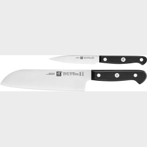 Zwilling - Gourmet Knivs�t Med Santoku Og Urtekniv - 2 Dele