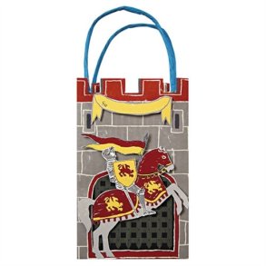 Meri Meri Gavepose med ridder 8 stk.