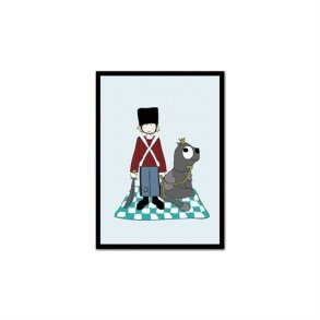 KIDS by FRIIS Plakat Fyrtjet - farver