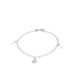 Nordahl Andersen Armbnd med Tro, hb & krlighed