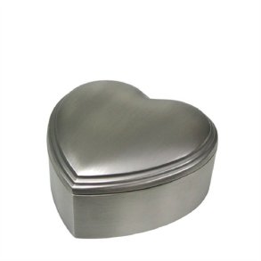 Nordahl Andersen Smykkeskrin 10x10 cm. - fortinnet