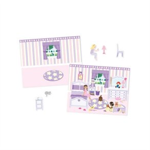 Melissa & Doug Klistermrkebog - dukkehus