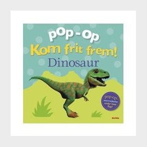 Forlaget Alvilda Pop op bog - Kom frit frem Dinosaur