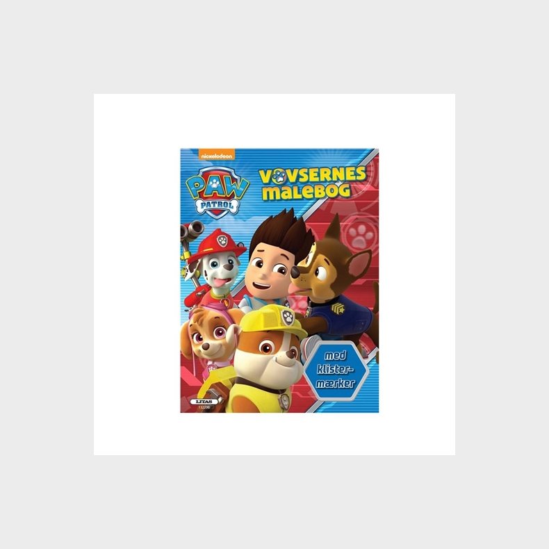 Forlaget Carlsen Malebog - Paw Patrol