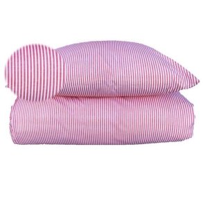 Sengetj med navn, rd/hvid - bySKAGEN