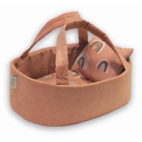 MaMaMeMo Dolls Dukkelift 35 cm. - rosa