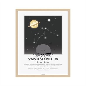 KIDS by FRIIS Stjernetegns plakat - Vandmanden