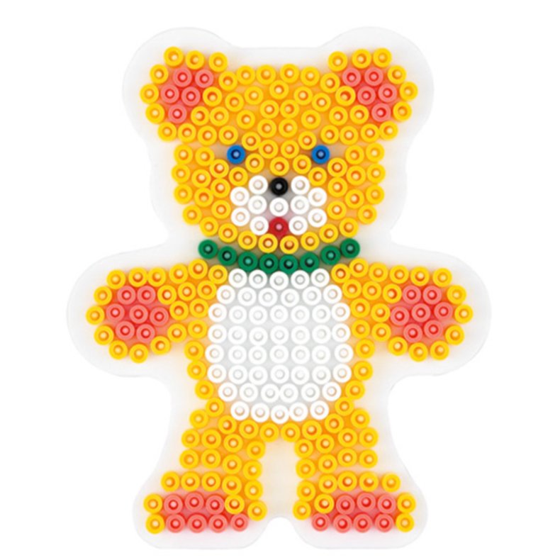Bamse perleplade fra Hama - lille