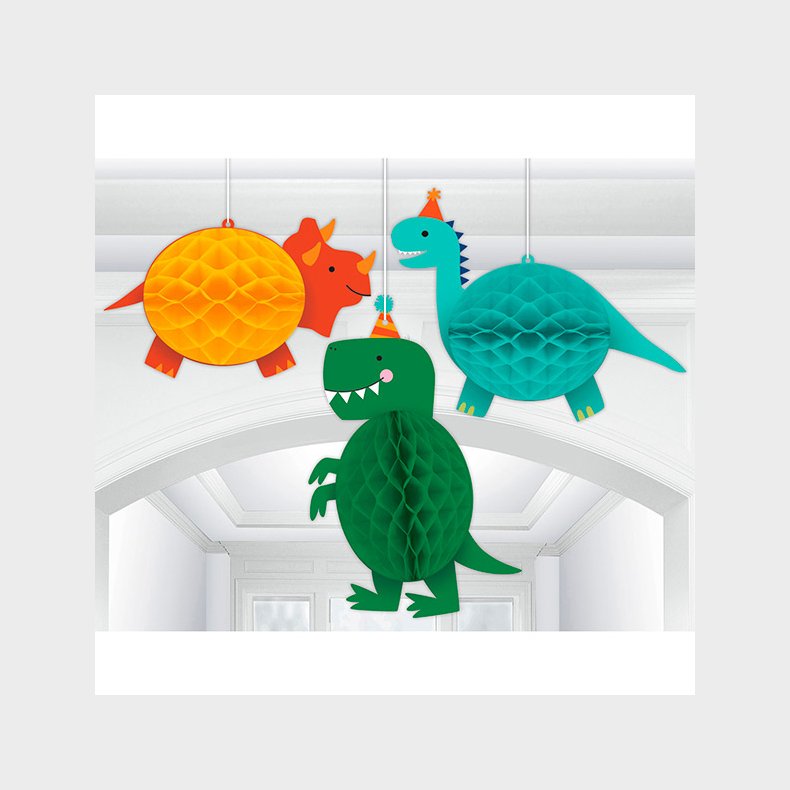 Dinosaur dekorationer