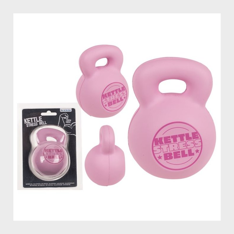 Fidget Toys: Squeeze Kettlebell Pink