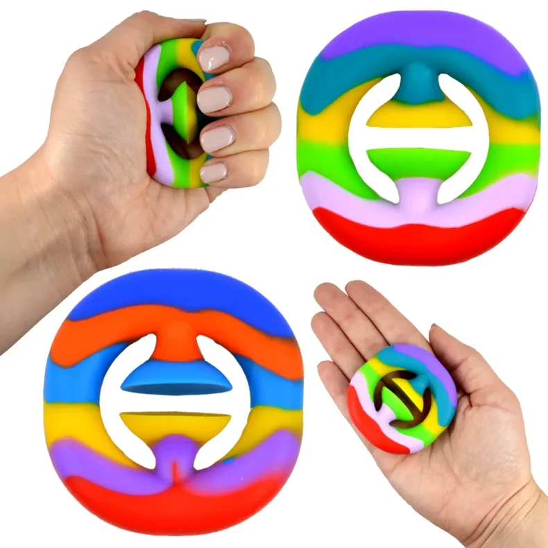 Fidget Toys: Snapperz  Rainbow