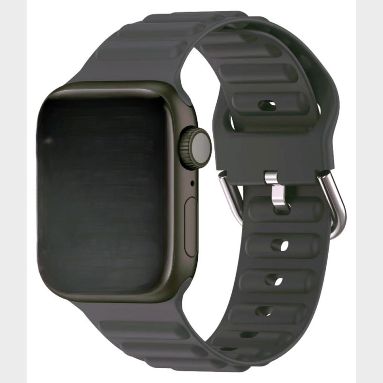 Apple Watch Wave Silikone 38/40/41 - Koks Gr