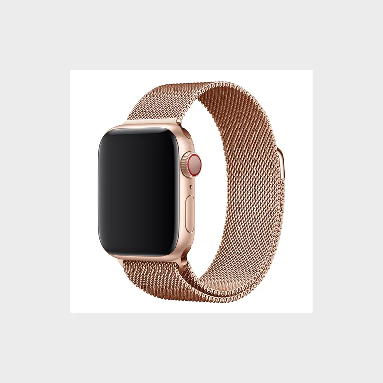 Apple Watch flettet metal 42/44/45/49- Rosa Guld