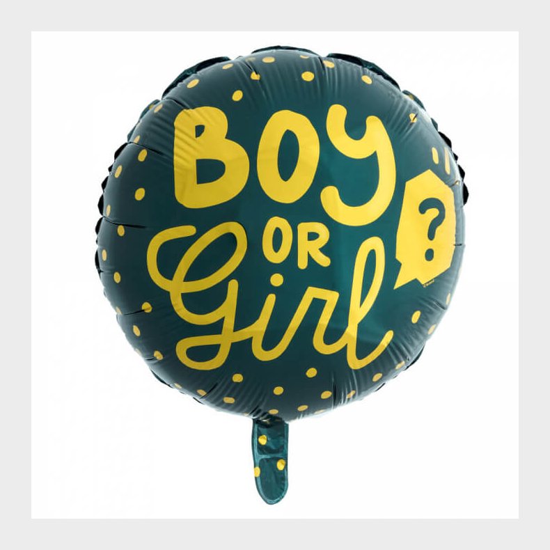 Folieballon Boy Or Girl 45 Cm