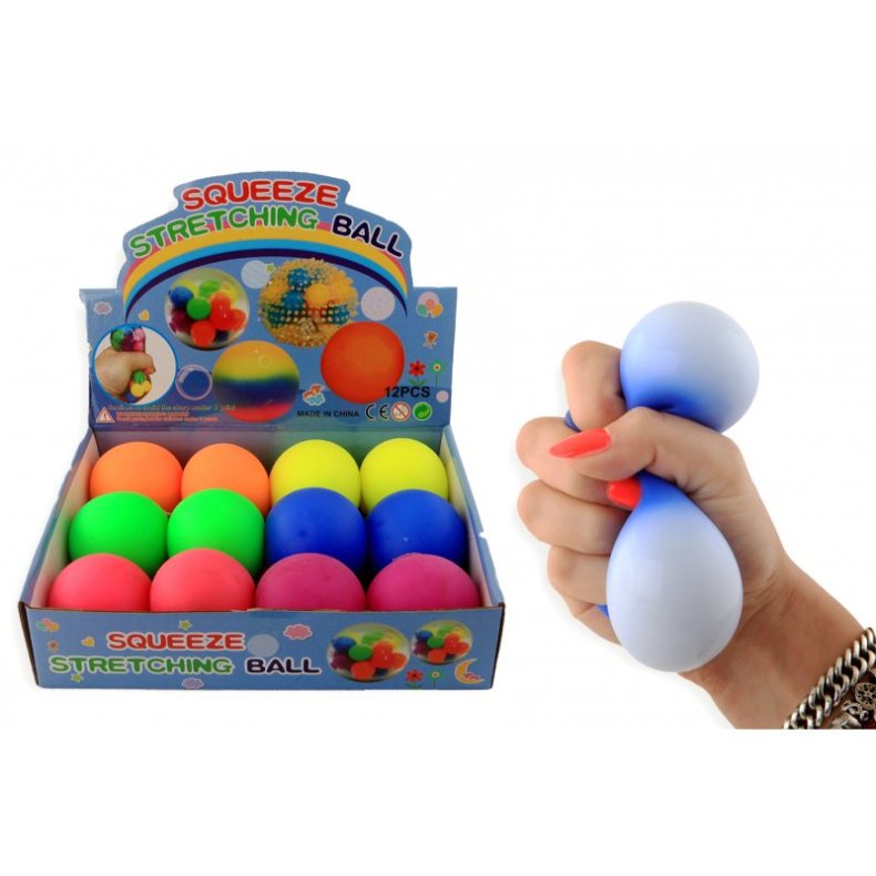 Fidget Toys: Squeeze Ball 7cm Neon