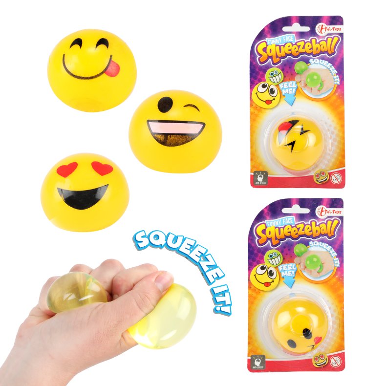 Fidget Toys: Anti-Stress Emoji Ball