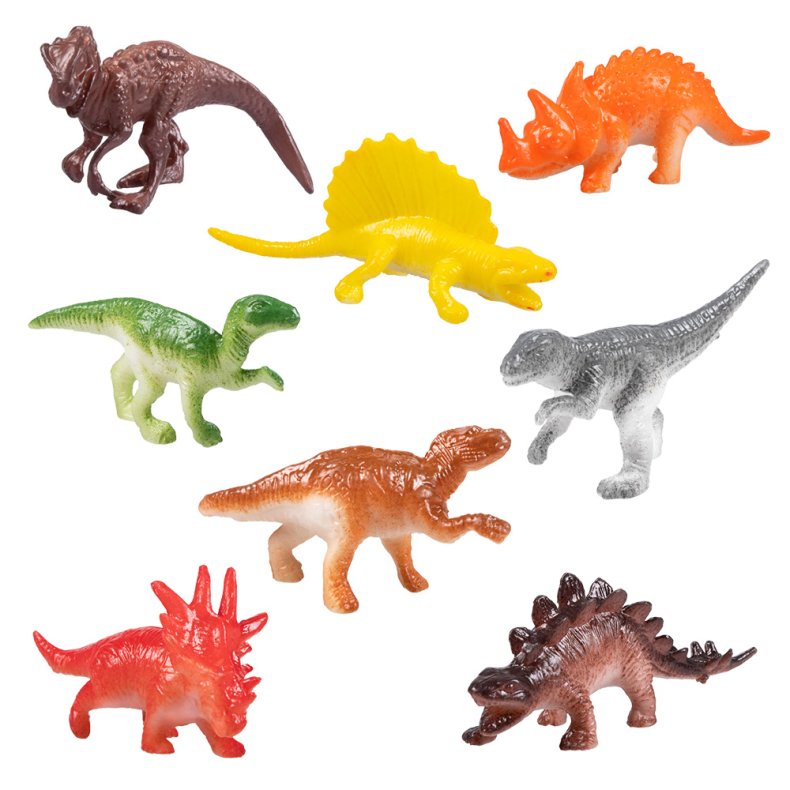 Dinosaurer 8 Stk (7 X 2 Cm) Dino Party