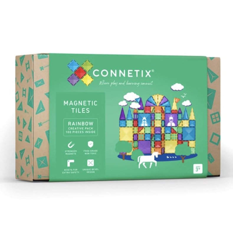 Connetix&nbsp;Rainbow - 100 dele, Creative Pack