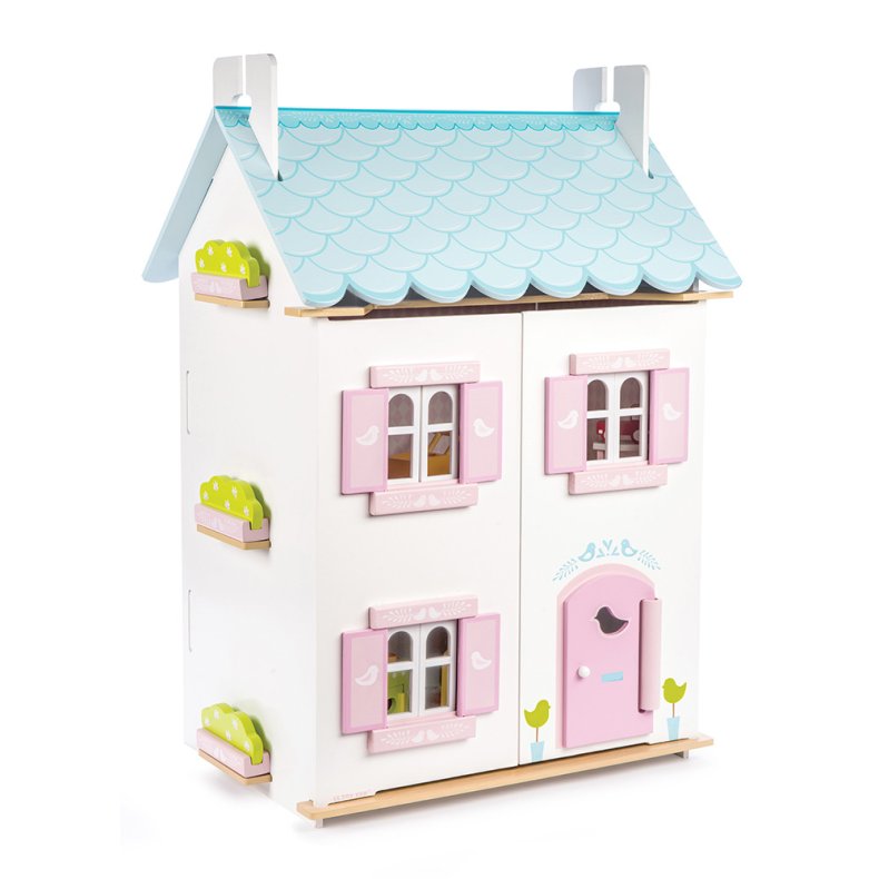 Dukkehus med mbler - Blue Bird - Le Toy Van