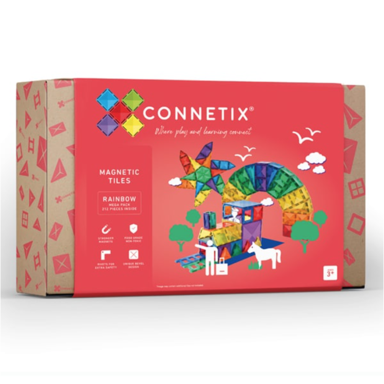 Connetix Rainbow Mega Pack 212 stk.