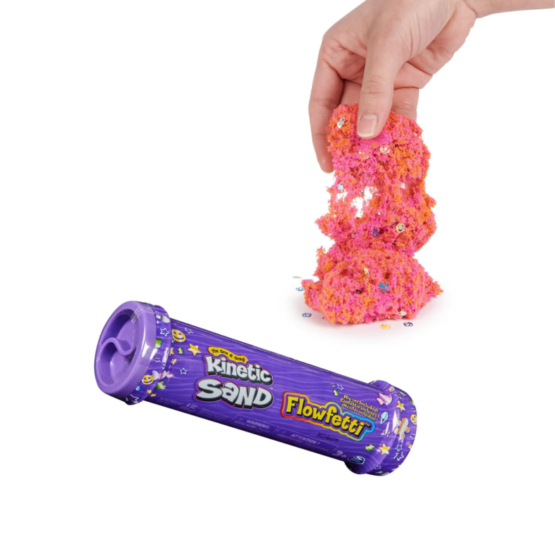 Kinetic Sand - Flowfetti Tube - Ass. farve