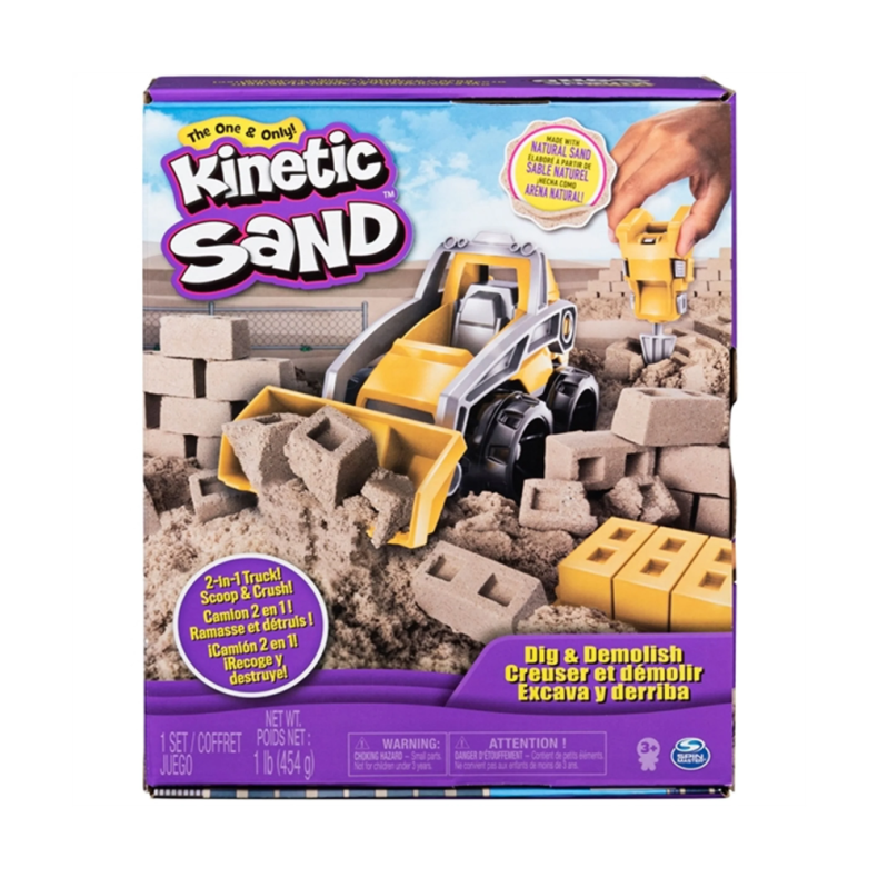 Kinetic Sand Dig and Demolish - Gravko