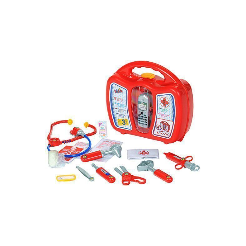 Lgetaske med mobiltelefon