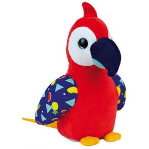 Bevgende Og Talende Papegje