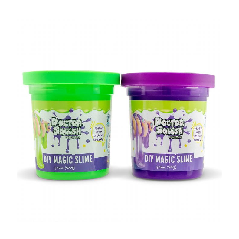 Doctor Squish Magic Slime Double Set