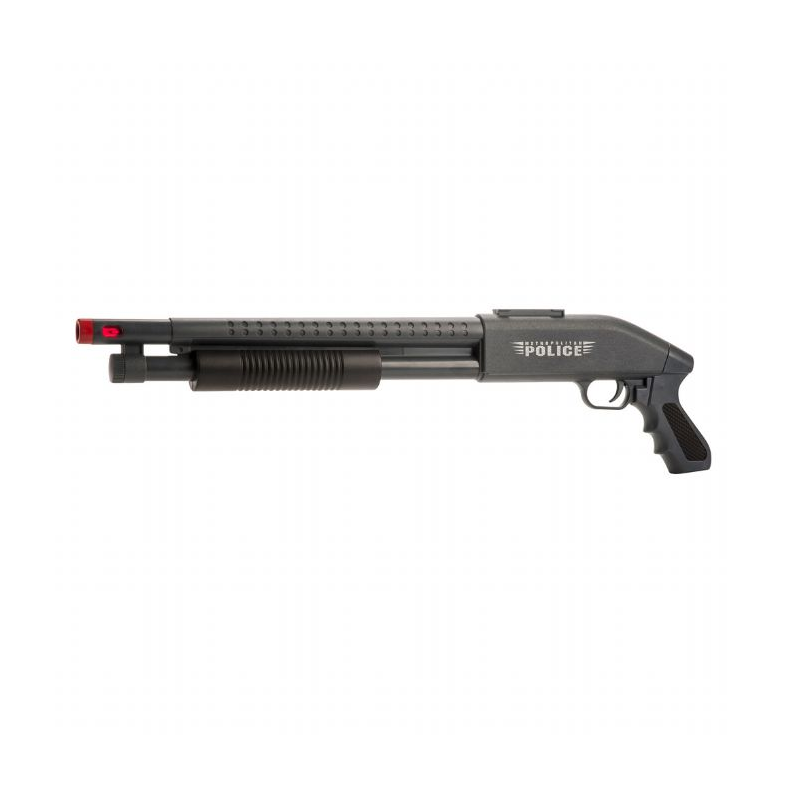 Politi Pumpgun M500 m. lys og lyd