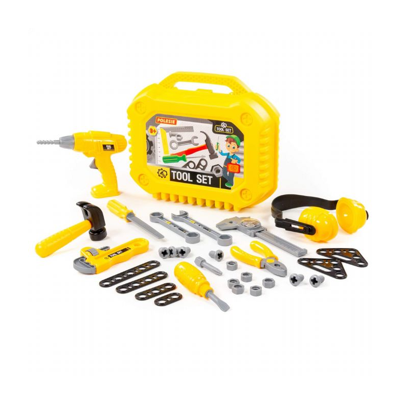 Vrktjskasse med 32 Dele