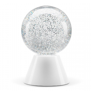 Spinning Glitterkugle Lampe