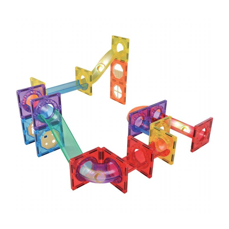 Magnetisk LED Kuglebane med 49 Dele