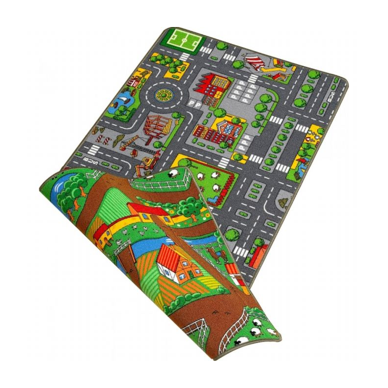 Vendbart Legetppe by / land 100x190 cm