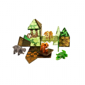 Magna Tiles Jungle Dyr 25 Dele