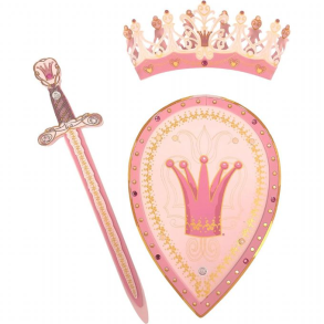 Queen Rosa st Svrd, skjold og krone