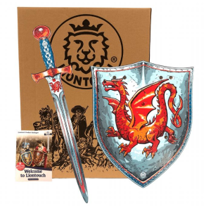 Amber Dragon St- Svrd + Skjold