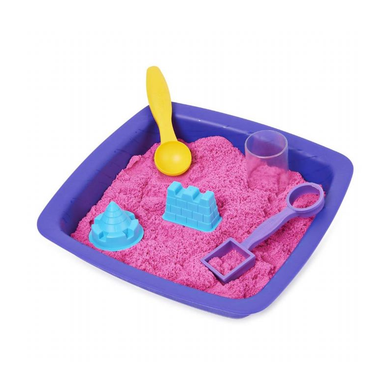 Kinetisk Sand Sparkle Sandcastle Pink