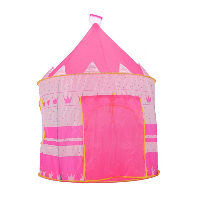 Legetelt Prinsesse Slot Pink 125 cm